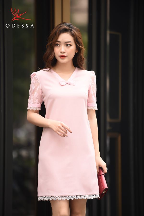 Đầm Suông A thanh lịch gọn dáng cho nàng béo công sở DL437  Thời Trang Xinh