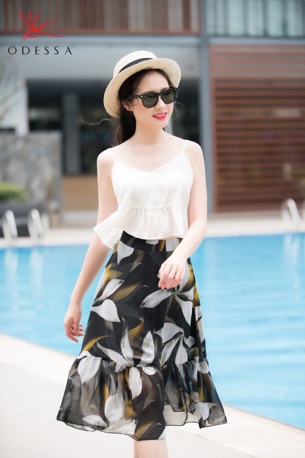 30+ TIPS Phối Đồ Với Chân Váy Jean Dài Như Fashionista
