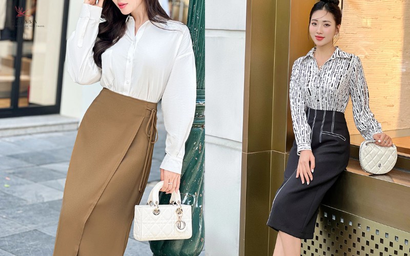 Các thương hiệu áo sơ mi nữ công sở nổi tiếng tại Việt Nam - K&K Fashion