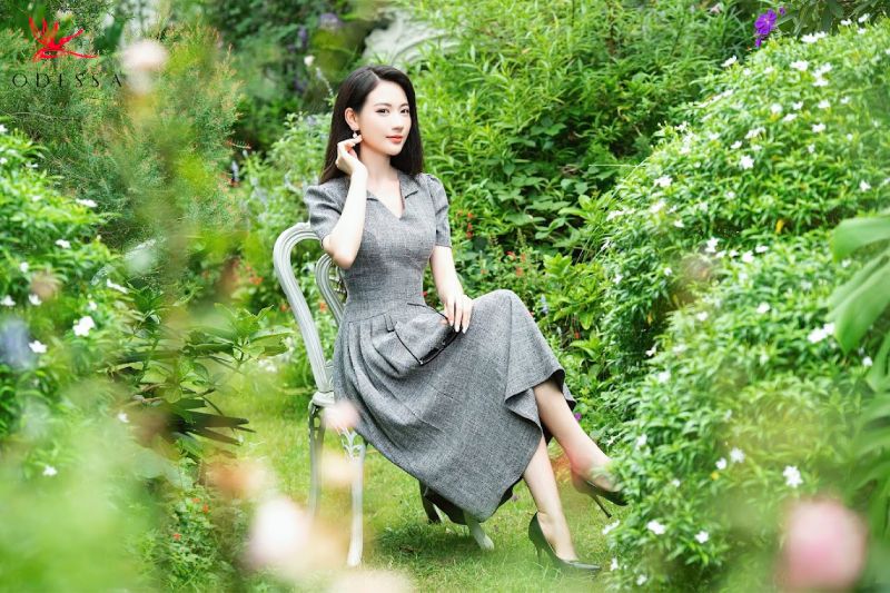 Váy chữ A 