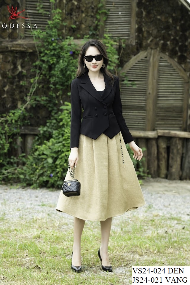 ÁO VEST CAO CẤP DÁNG ÔM VS24-024