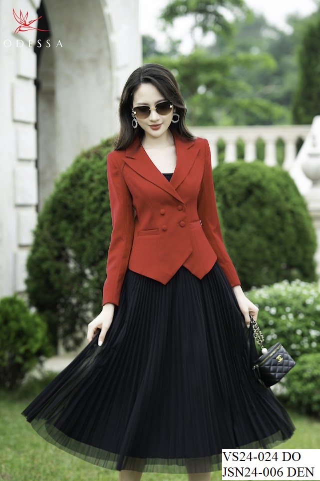 ÁO VEST CAO CẤP DÁNG ÔM VS24-024