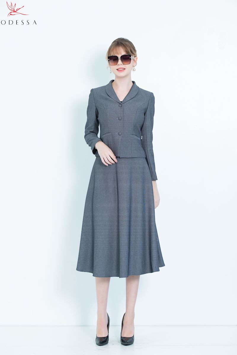 CHÂN VÁY SET VEST CÔNG SỞ THANH LỊCH