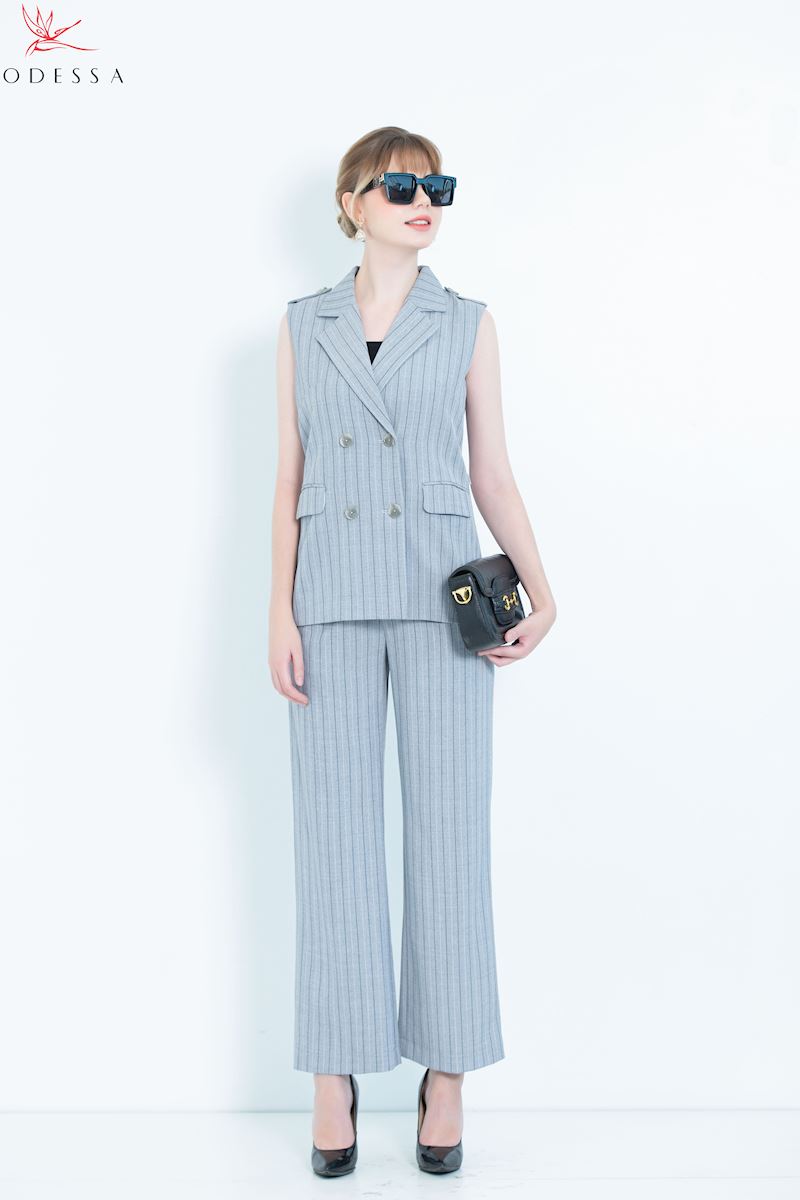 ÁO GHILE CỔ VE 4 CÚC NĂNG ĐỘNG VSB25-003