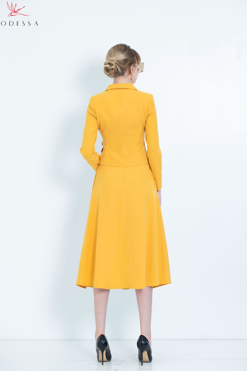 CHÂN VÁY XÒE BỘ VEST CÔNG SỞ CAO CẤP JSB25-021