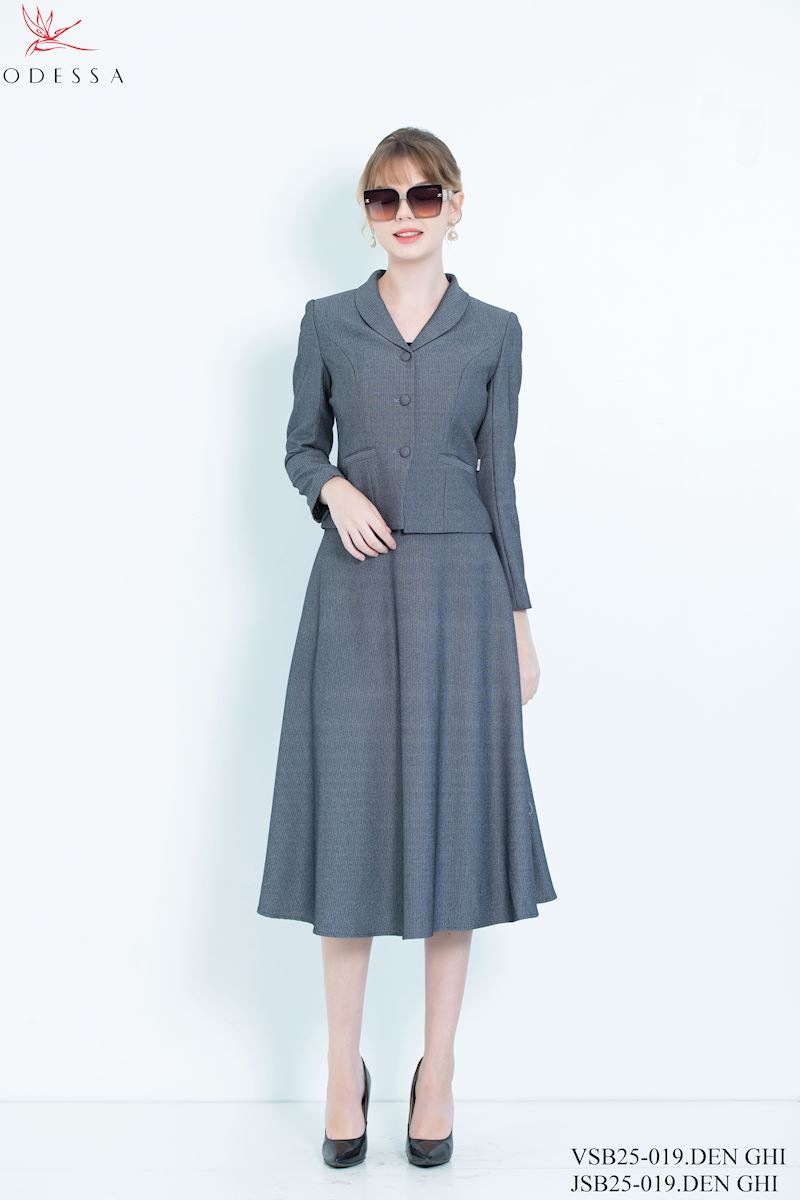 ÁO SET VEST CÔNG SỞ THANH LỊCH VSB25-019