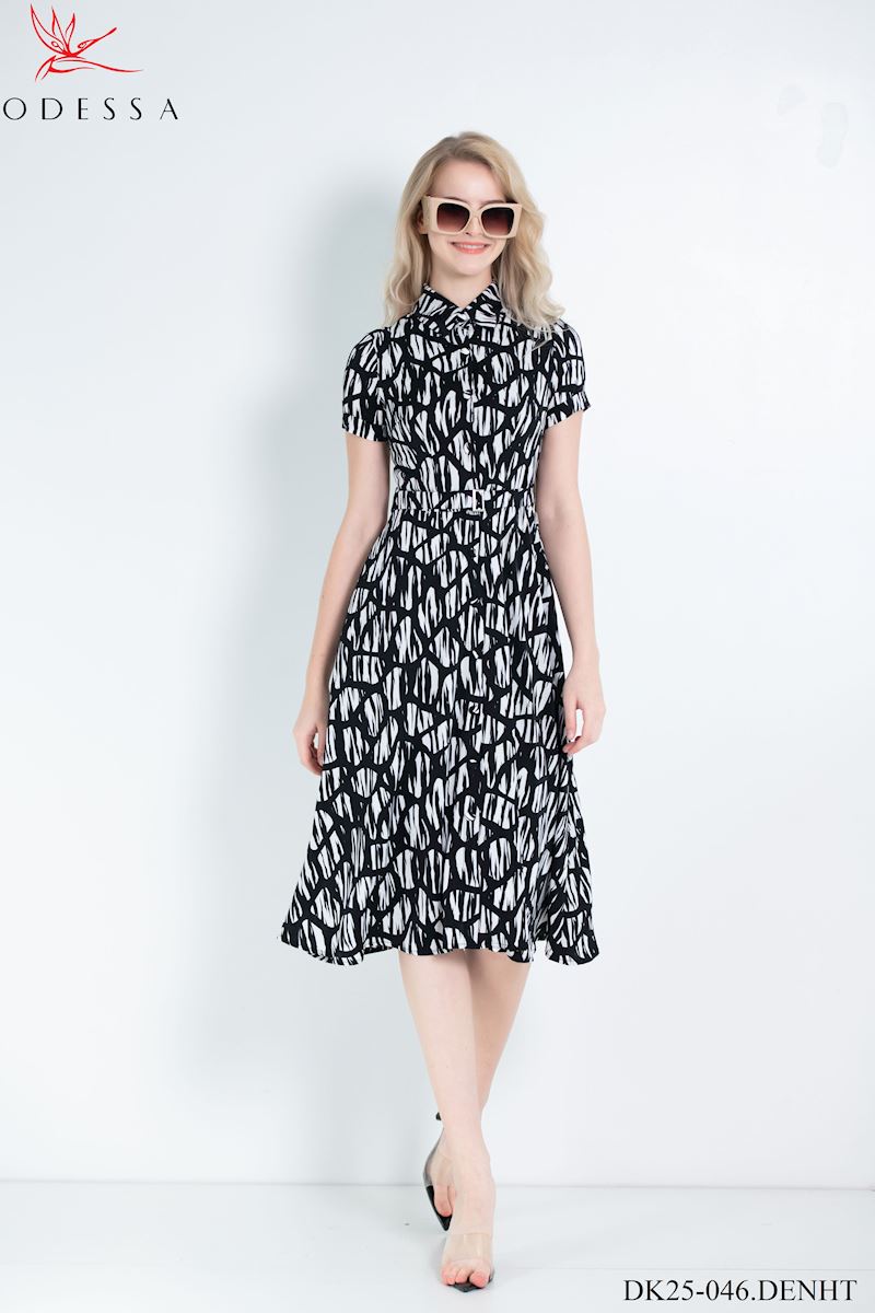 ĐẦM NỮ CÔNG SỞ CỔ ĐỨC THANH LỊCH DK25-046