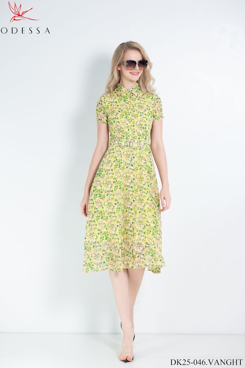 ĐẦM NỮ CÔNG SỞ CỔ ĐỨC THANH LỊCH DK25-046