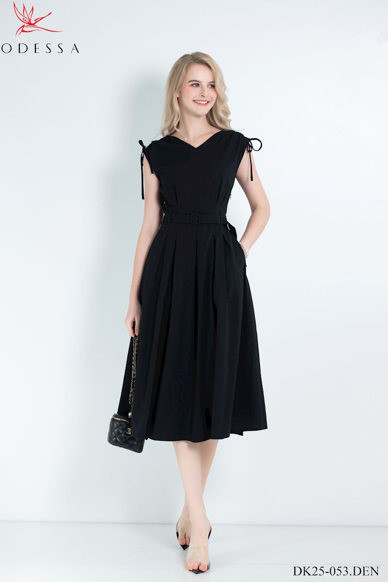 ĐẦM NỮ TAY HẾN XÒE TRẺ TRUNG DK25-053