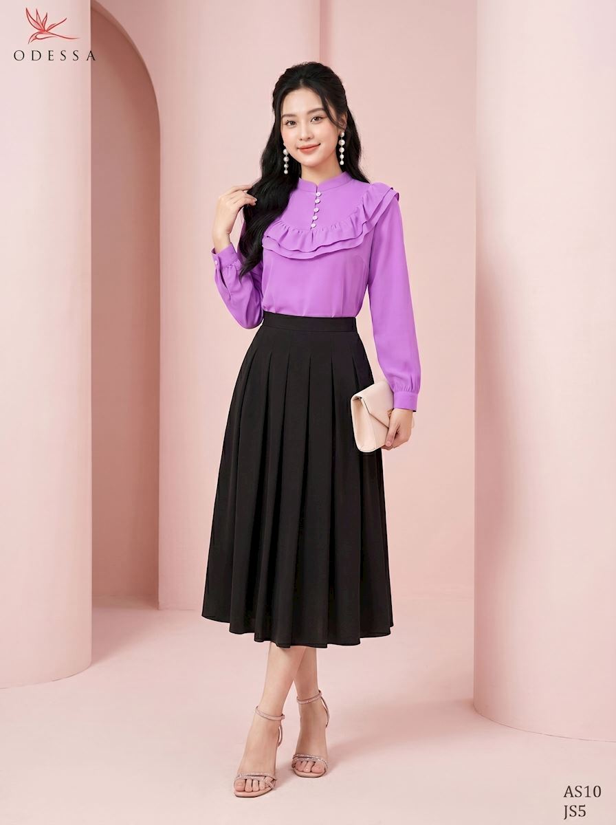SƠ MI CỔ TRỤ CAO CẤP AS10