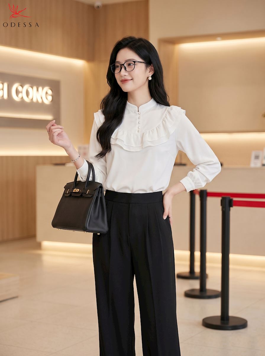SƠ MI CỔ TRỤ CAO CẤP AS10