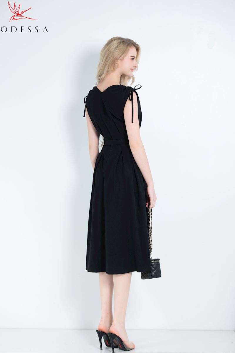 ĐẦM NỮ TAY HẾN XÒE TRẺ TRUNG DK25-053