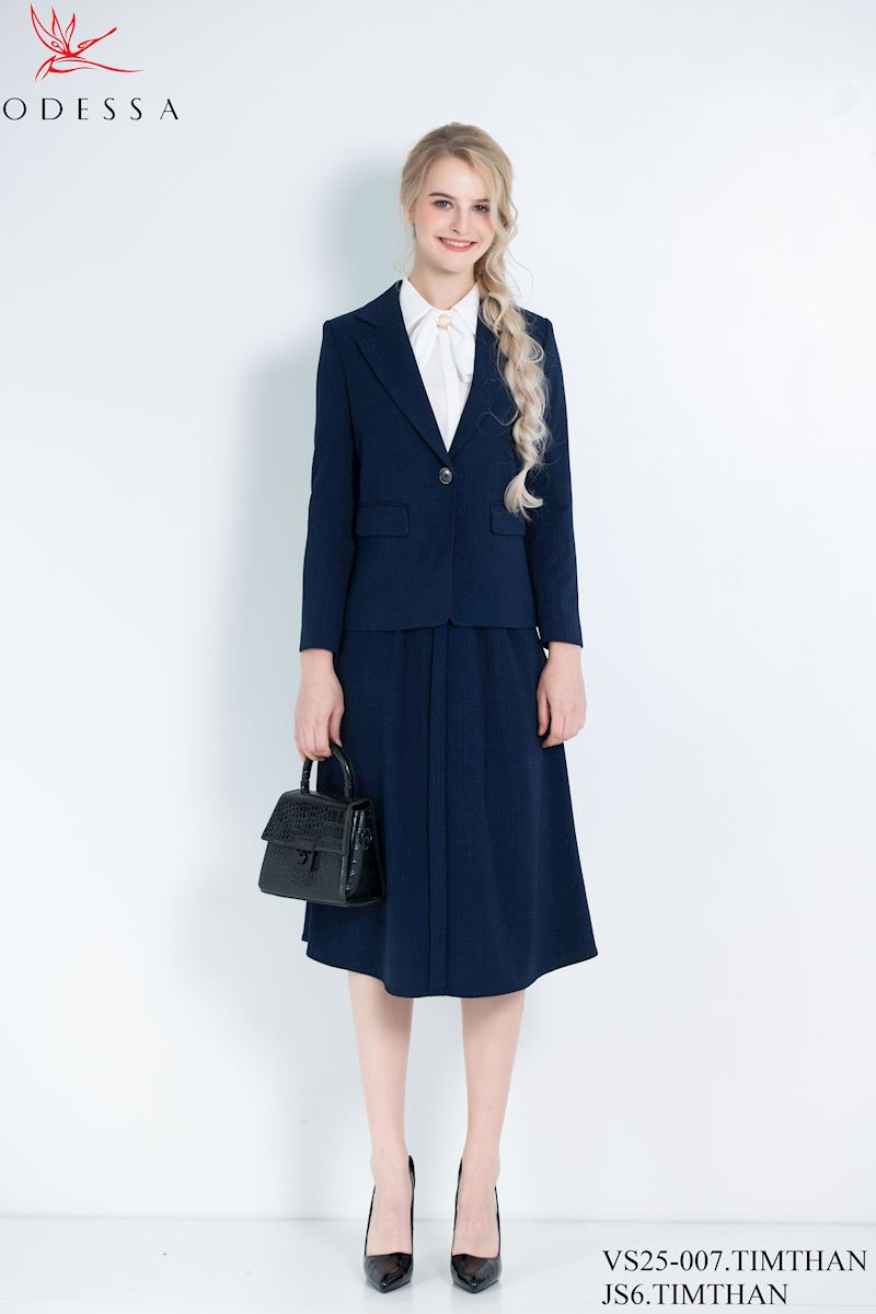 ÁO VEST NỮ ÔM 2 CÚC CÁCH ĐIỆU VS25-007