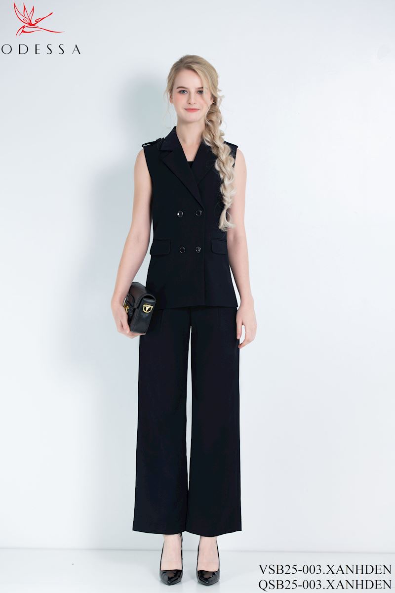 QUẦN SUÔNG KẺ NĂNG ĐỘNG QSB25-003