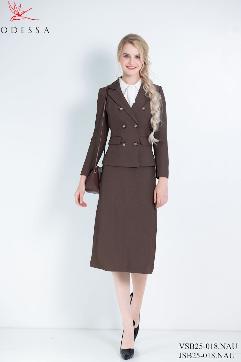 ÁO VEST DÁNG ÔM 4 CÚC VSB25-018